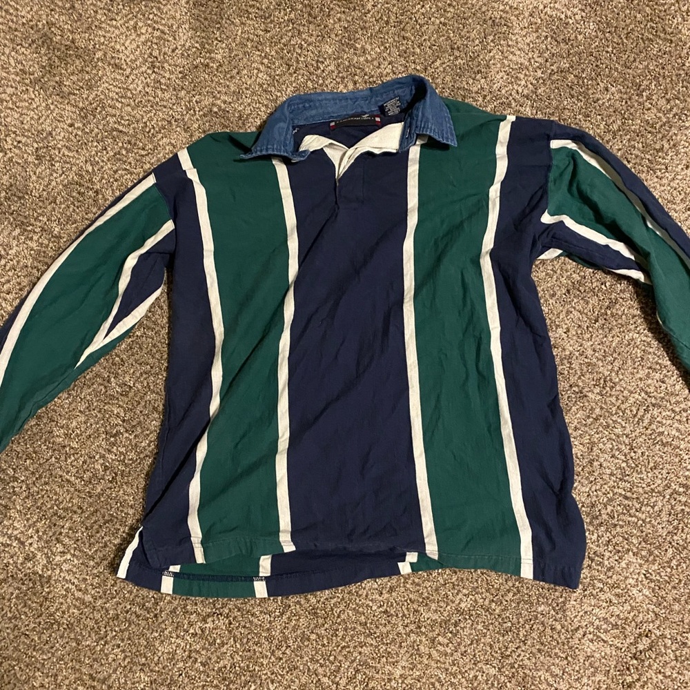 American Pride Long Sleeve Collared Shirt